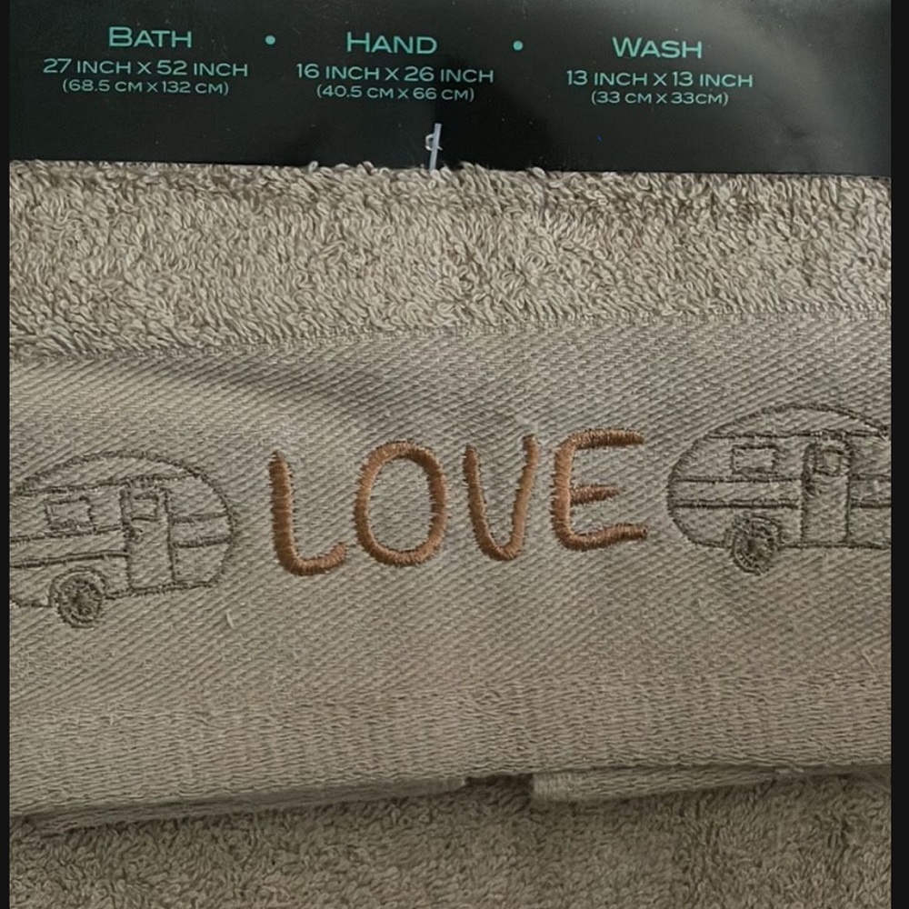 Posh Home RV Bath Towel Collection - Picture 3 of 3